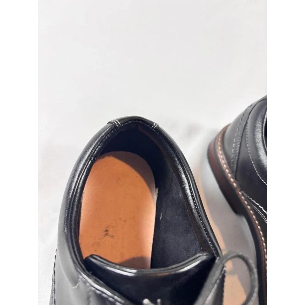 Men's Nunn & Bush Dress Shoes US 10W‎ Leather Oxford Derby Black Work Wedding